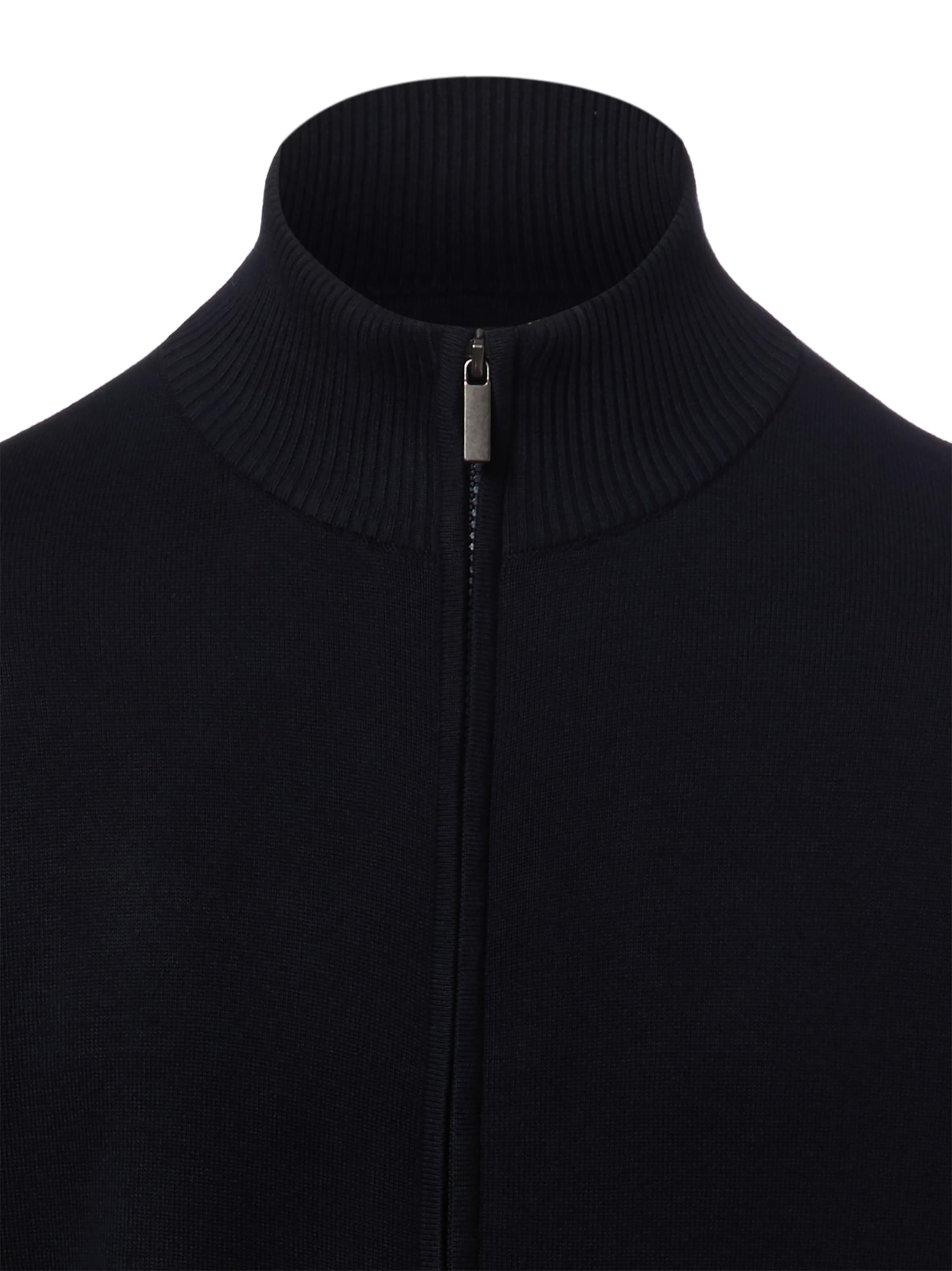 Nils Sundström Knit Cardigan in Blue
