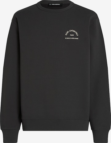 Felpa di Karl Lagerfeld in grigio: frontale