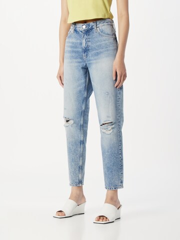 Regular Jeans 'Mama' de la Calvin Klein Jeans pe albastru: față