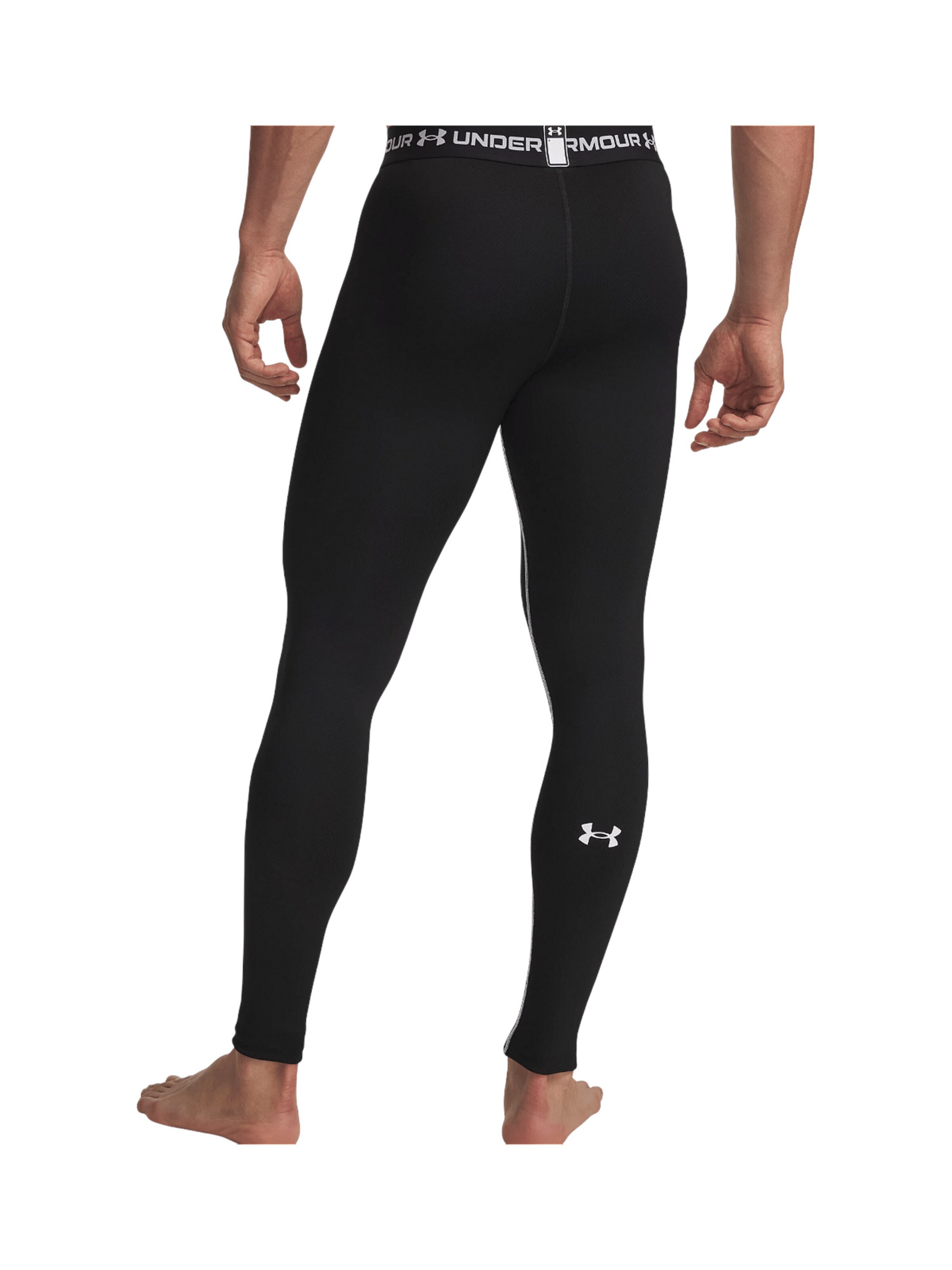 UNDER ARMOUR Skinny Sporthose in Schwarz