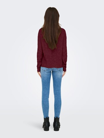 ONLY Pullover 'ONLLOLLI' i rød