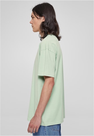Urban Classics Shirt 'Heavy Oversized Tee' in Green