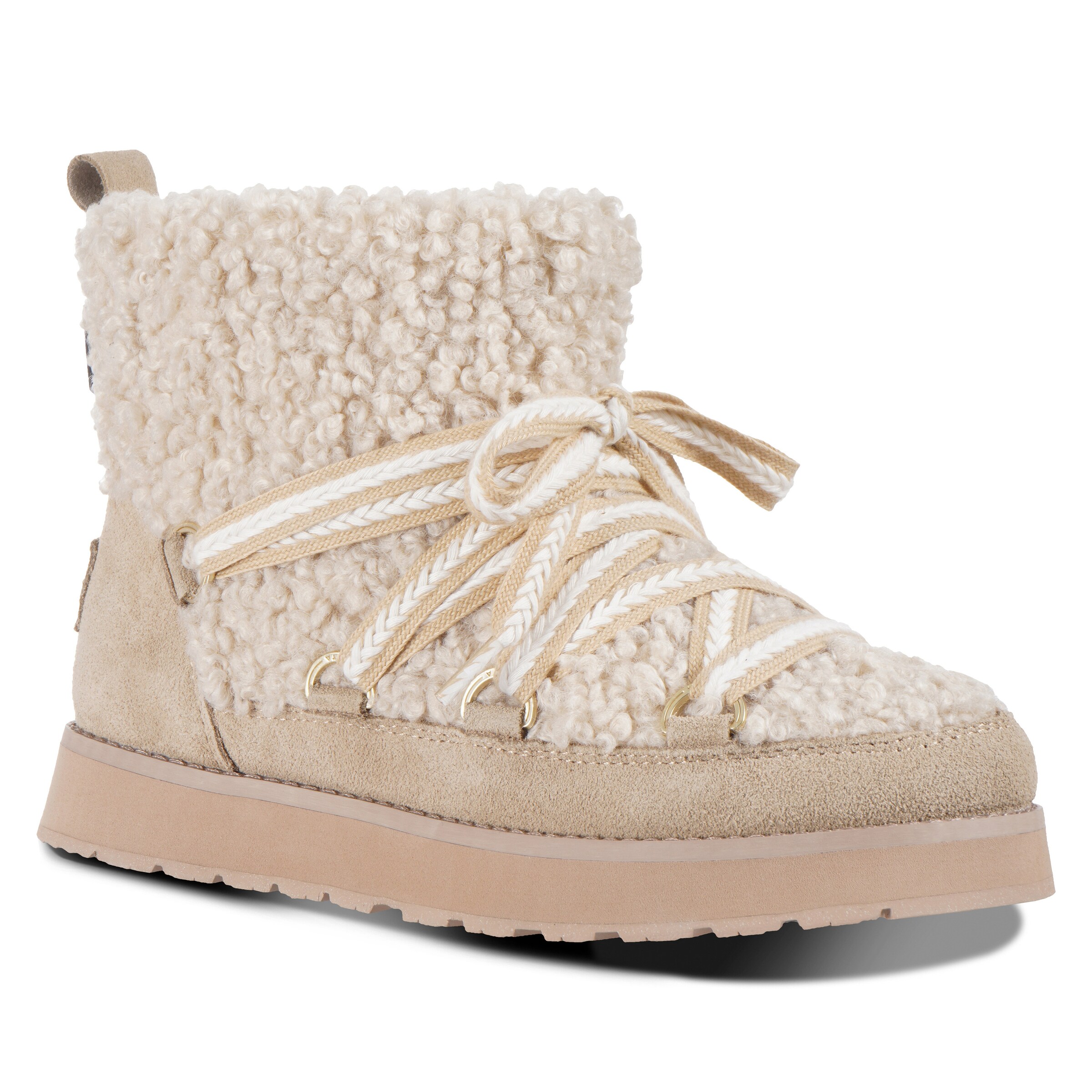 LUHTA Snow Boots 'Ihana' in Beige: front
