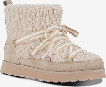 LUHTA Snow Boots 'Ihana' in Beige: front