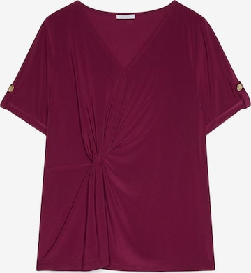 Fiorella Rubino - Top en rojo: frente