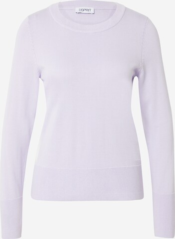 Pull-over ESPRIT en violet : devant