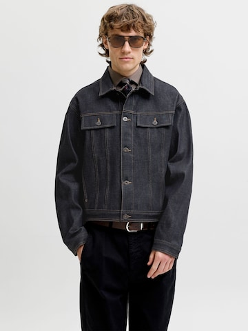 Veste mi-saison JACK & JONES en bleu : devant