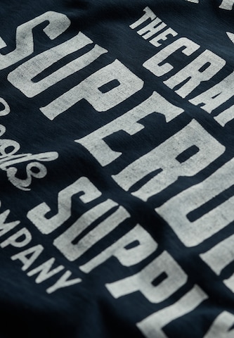 T-Shirt Superdry en bleu