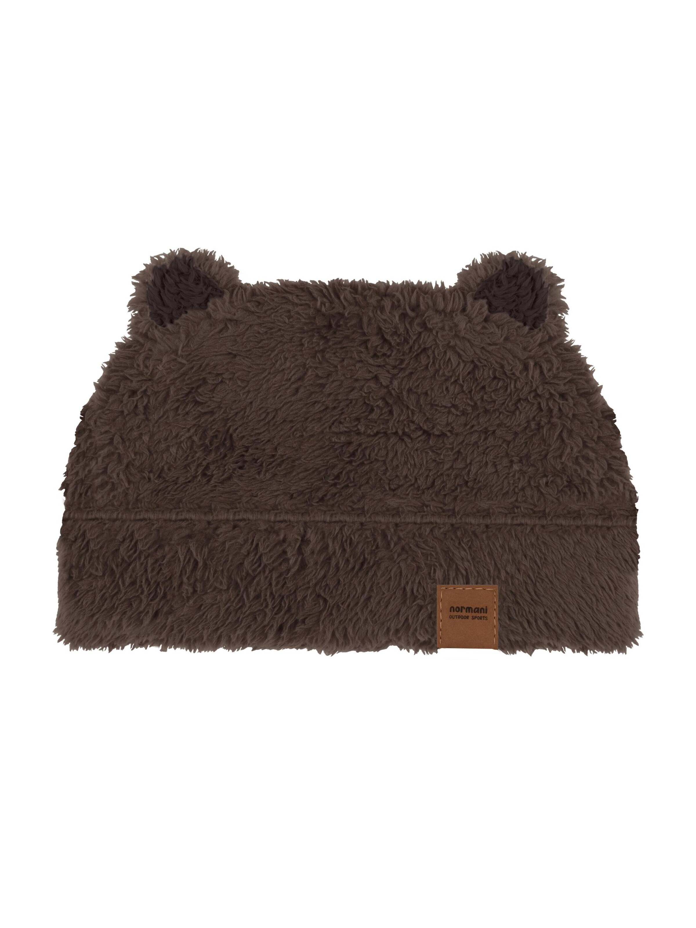 Bonnet 'Coleraine' normani en marron : devant