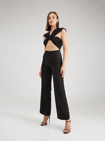 Misspap Jumpsuit in Zwart: voorkant