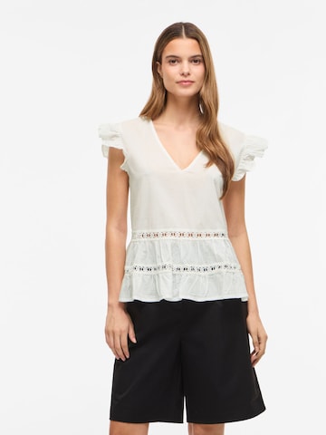 VILA Blouse 'VIHumla' in White: front
