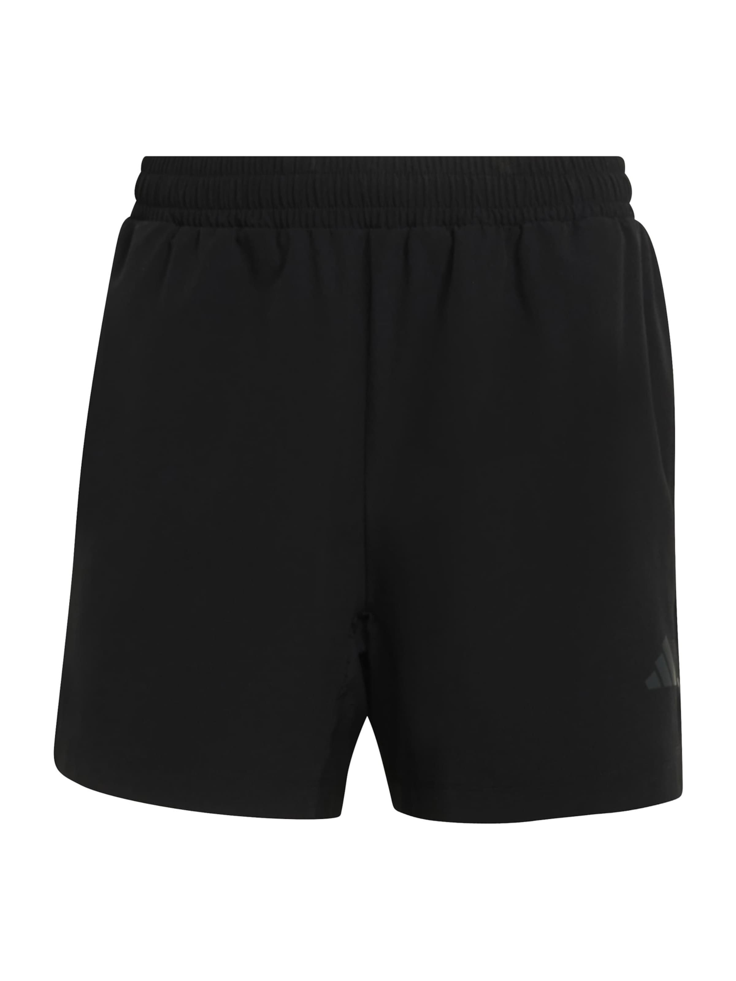 ADIDAS PERFORMANCE Regularen Športne hlače 'D4T POWER' | črna barva: sprednja stran