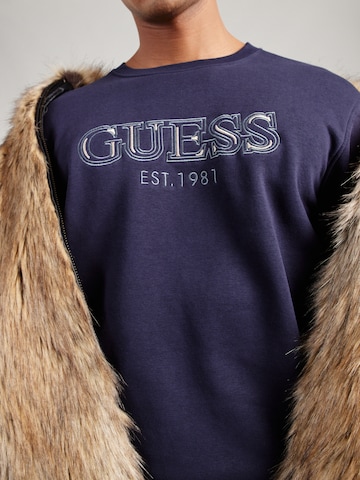 GUESS Sweatshirt in Blau