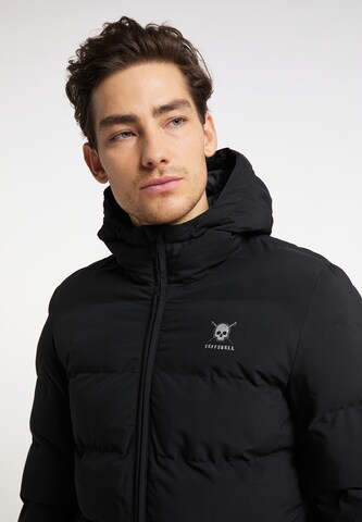 TUFFSKULL Winterjacke in Schwarz