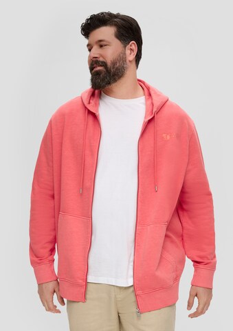 s.Oliver Sweatjacke in Rot: Vorderseite