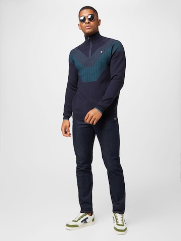 GARCIA Pullover in Blau