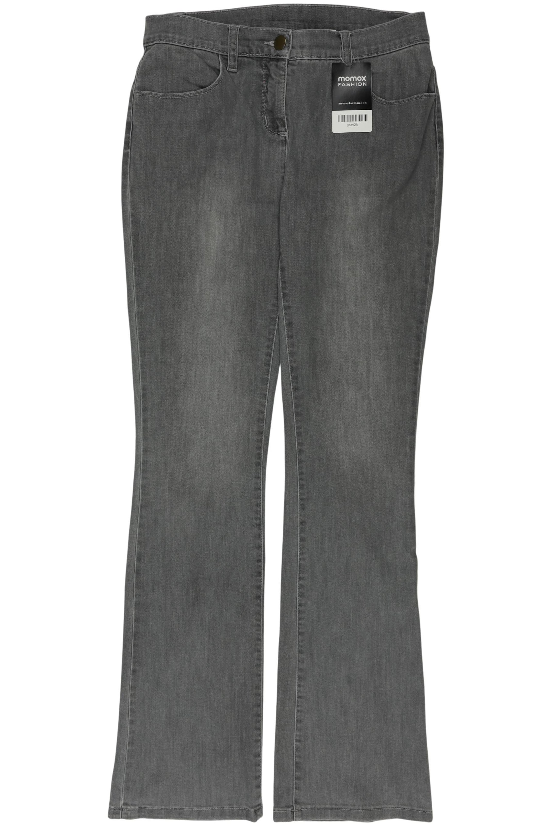 ALBA MODA Jeans in 27-28 in Grey: front