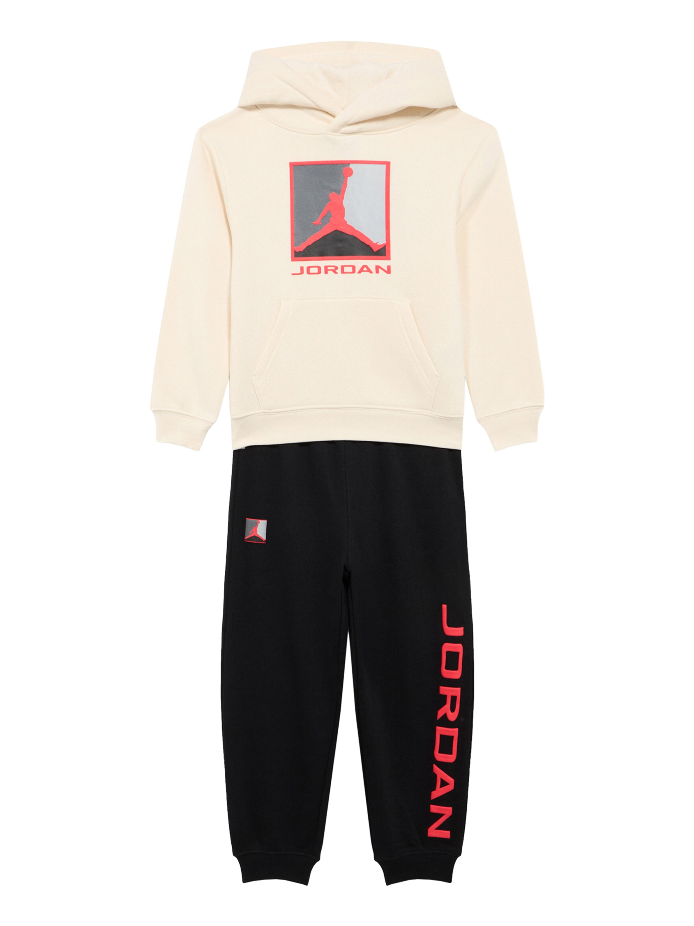 Jordan Облекло за бягане 'ESS' в бежово: отпред