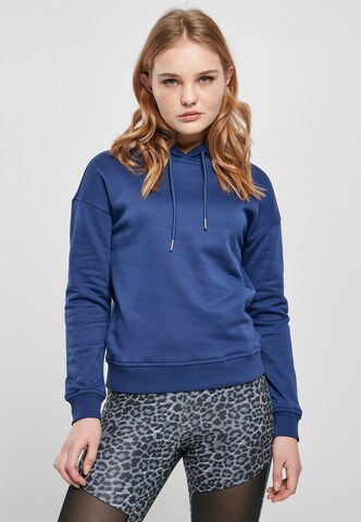 Urban Classics Sweatshirt in Blauw: voorkant