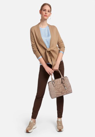 include Strickjacke Cashmere in Braun