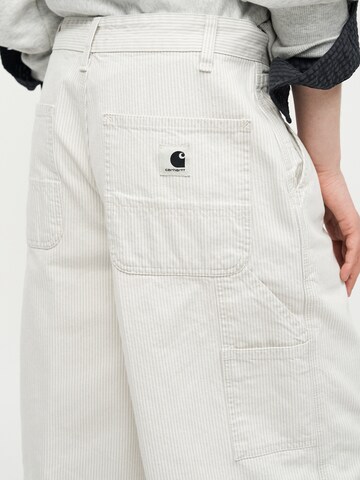 Carhartt WIP - Loosefit Vaquero en blanco