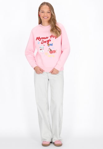 MYMO Sweatshirt in Roze