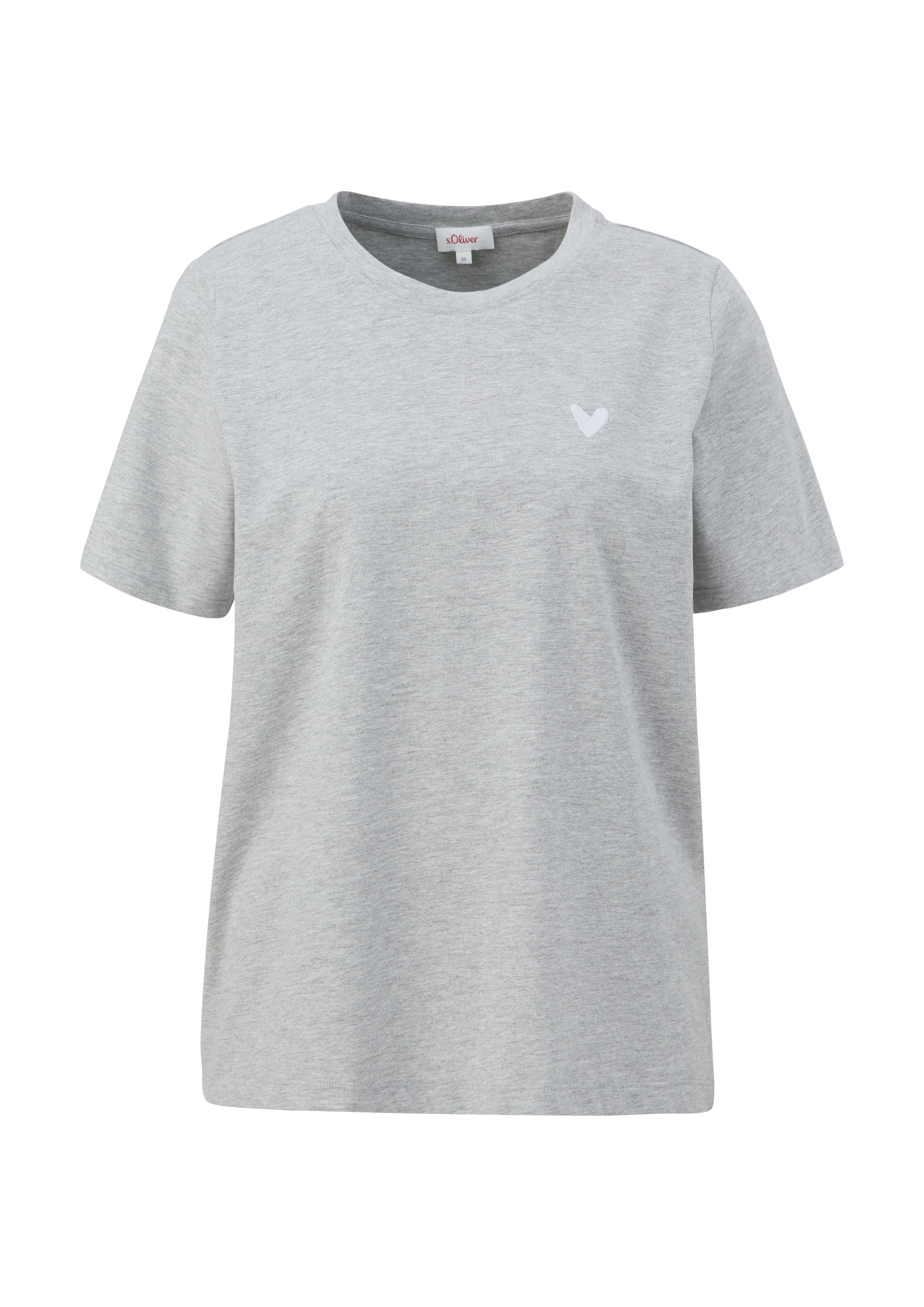 s.Oliver T-Shirt in Grau: Vorderseite