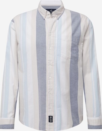 HOLLISTER Regular fit Overhemd 'WEBEX' in Blauw: voorkant