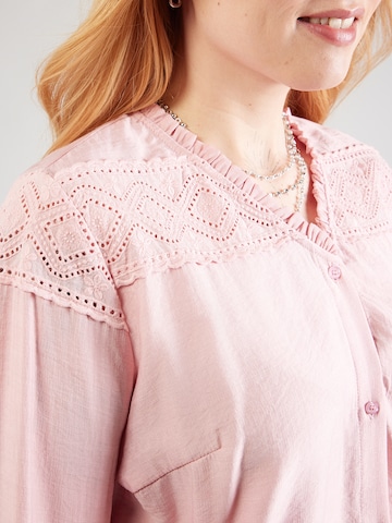 ONLY Carmakoma Bluse 'CARSimme' in Pink