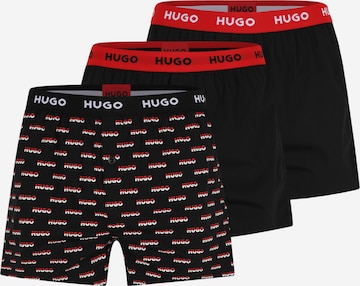 juoda HUGO Boxer trumpikės: priekis