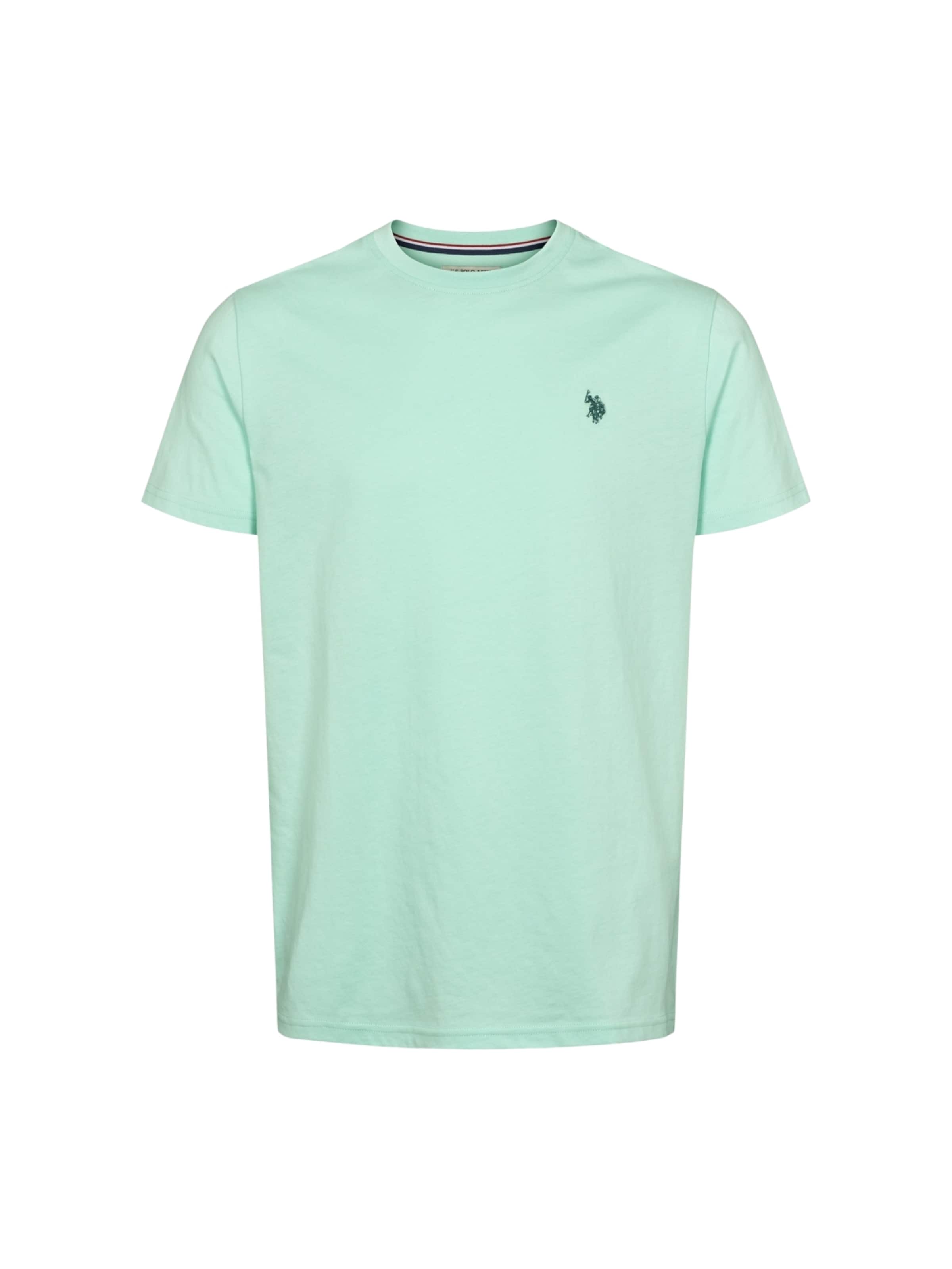 U.S. POLO ASSN. Regular Fit Paita 'Arjun' värissä vihreä: etupuoli