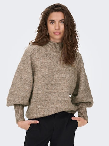 ONLY Sweater 'Celina' in Brown