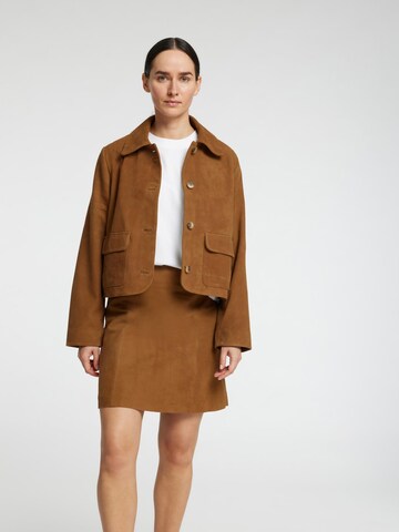 SELECTED FEMME Skirt in Beige