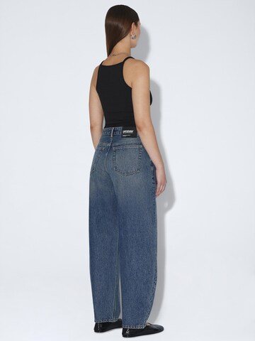Dr. Denim Loose fit Jeans 'Nanci Mid Barrel Seam' in Blue
