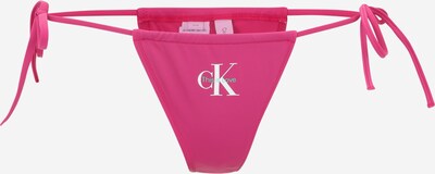 Calvin Klein Swimwear Bas de bikini en turquoise / violet rouge / blanc, Vue avec produit