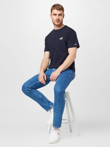 Tommy Jeans T-shirt i blå