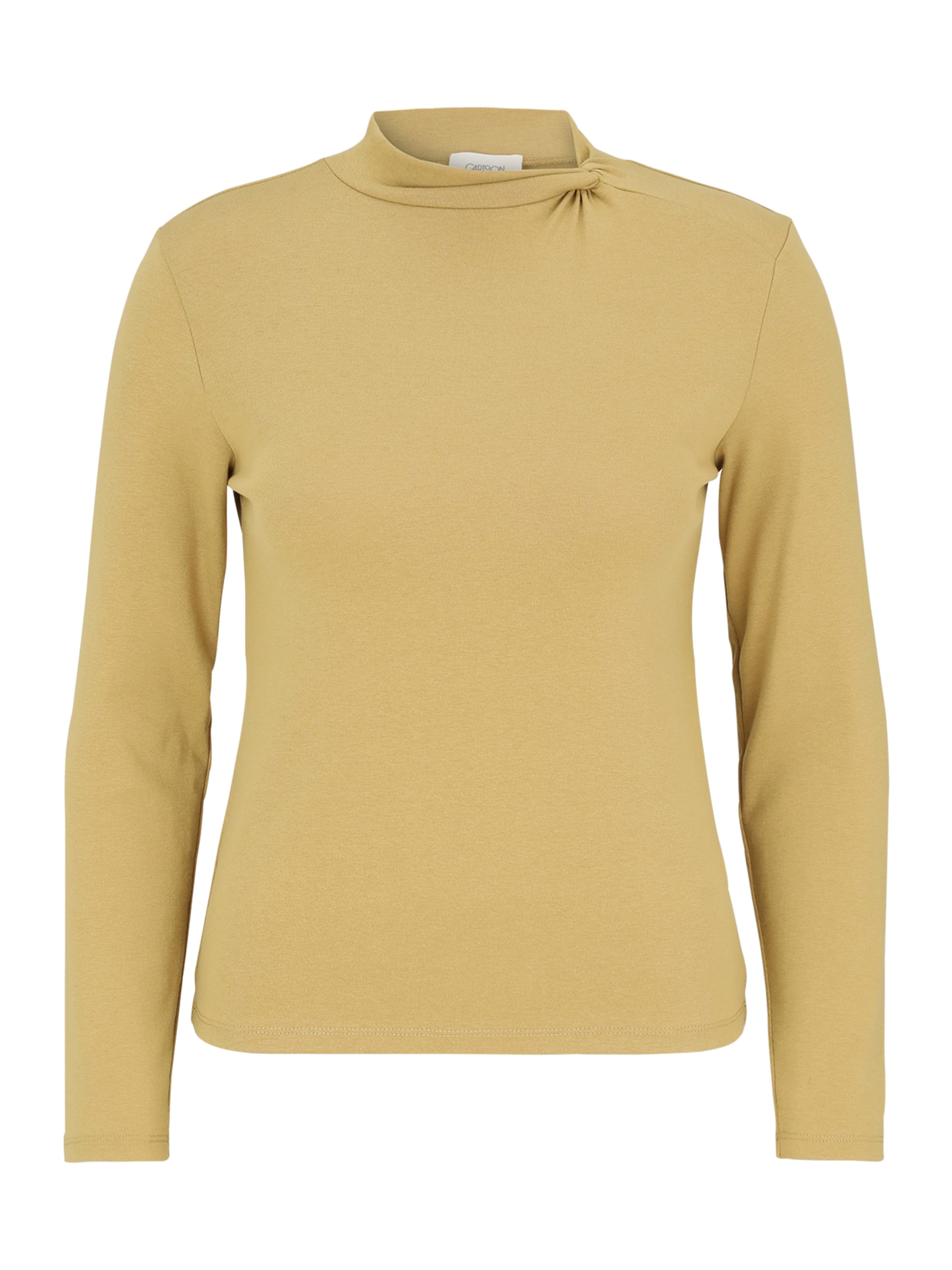 Cartoon Shirt in Geel: voorkant