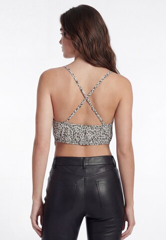 faina Top 'Festive' in Grijs