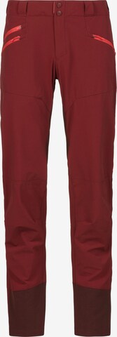 ENDURA Workout Pants in Red: front