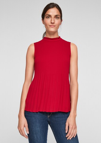 s.Oliver BLACK LABEL Blouse in Red