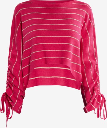 Pull-over faina en rose : devant