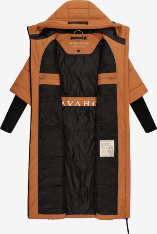NAVAHOO Winter coat 'Ciao Miau XIV' in Orange