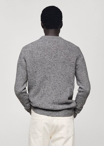 MANGO MAN Pullover 'Neppie' in Grau