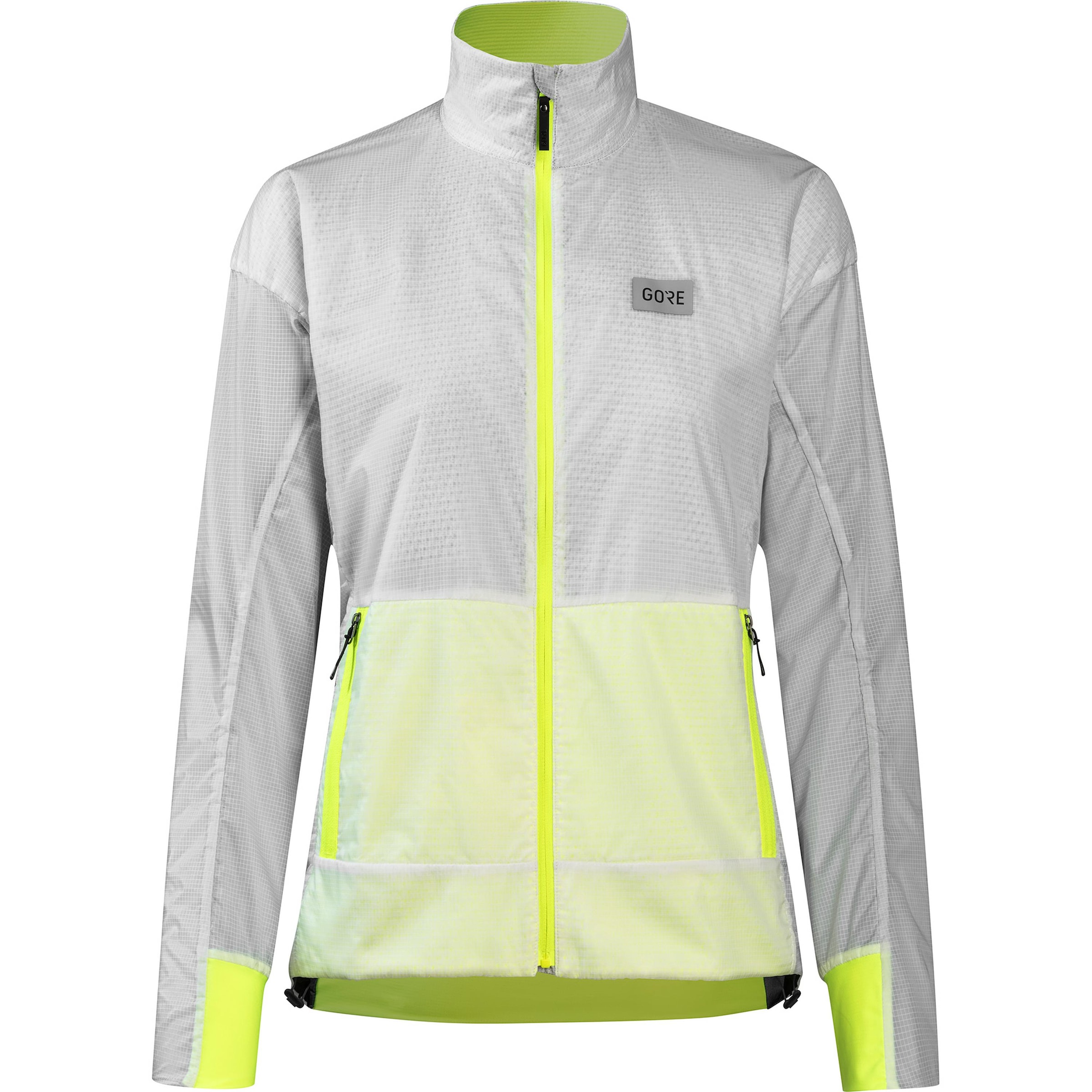 GORE WEAR Athletic Jacket 'Drive' in Grey: front