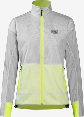 GORE WEAR Athletic Jacket 'Drive' in Yellow: front