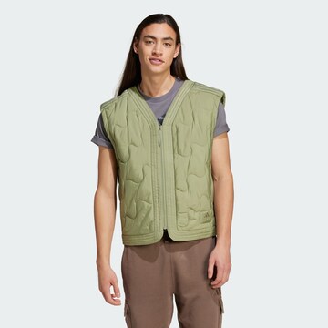 Gilet de sport 'Nuganic' ADIDAS SPORTSWEAR en vert : devant