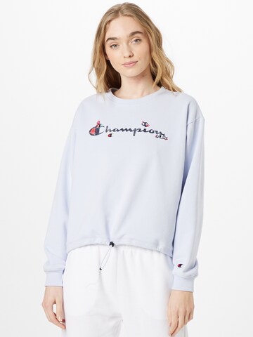 Champion Authentic Athletic Apparel - Sweatshirt em azul: frente