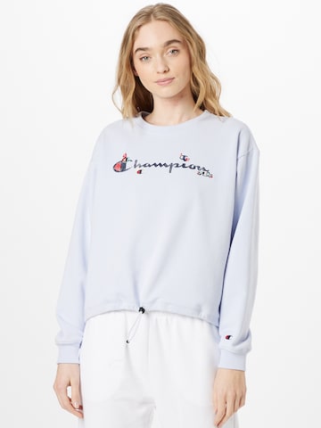 Champion Authentic Athletic Apparel Sweatshirt in Blue: front