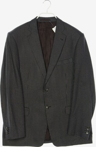 VERSACE Suit Jacket in XL in Black: front