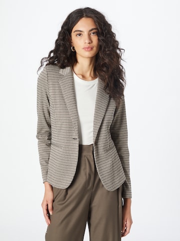 ICHI Blazer in Beige: front